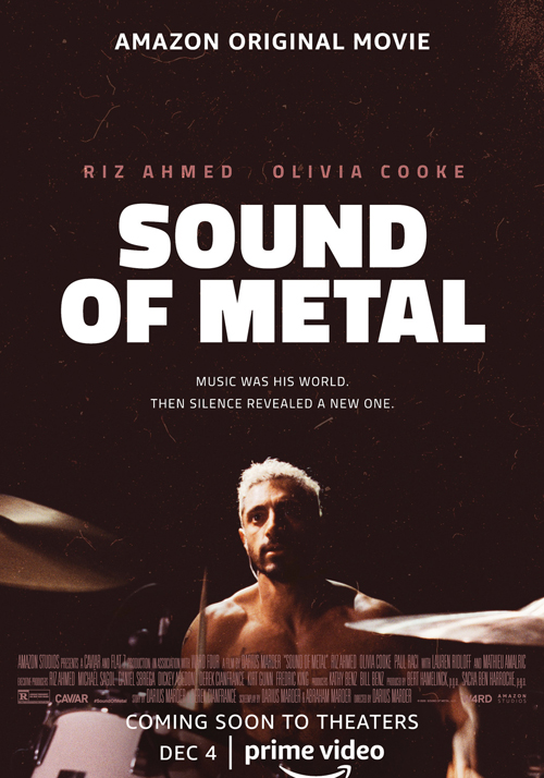 Sound of metal locandina/poster