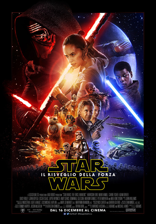 Star Wars Il risveglio della forza locandina/poster