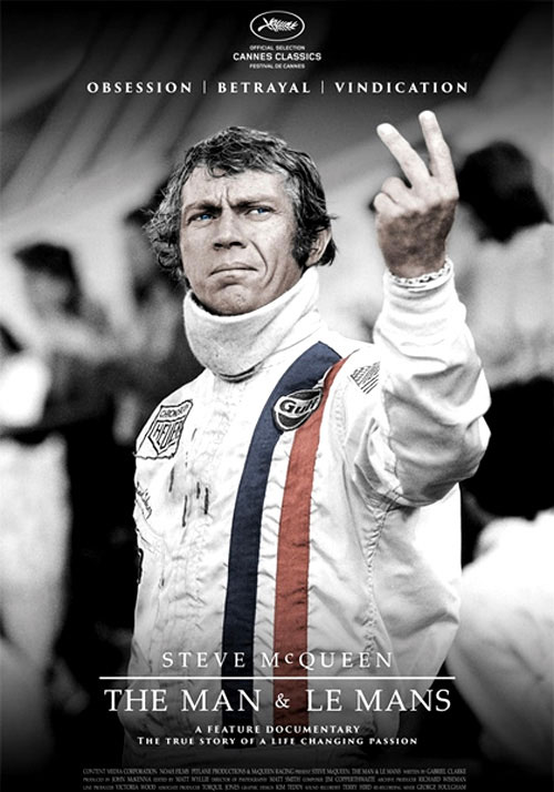 Steve McQueen The Man & Le Mans locandina/poster