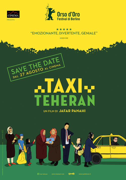 Taxi Teheran locandina/poster