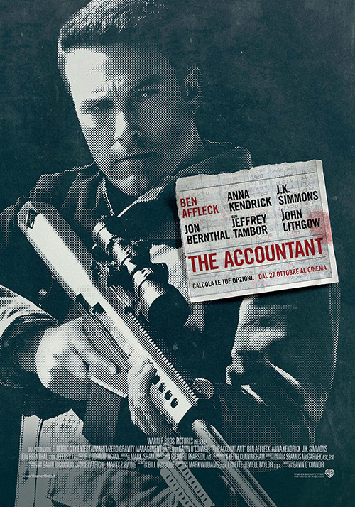 The Accountant locandina/poster