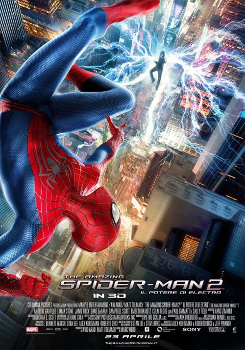 The Amazing Spider-Man 2 locandina/poster