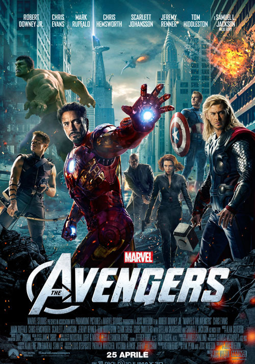 The Avengers locandina/poster