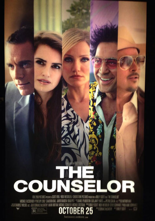 The Counselor locandina/poster