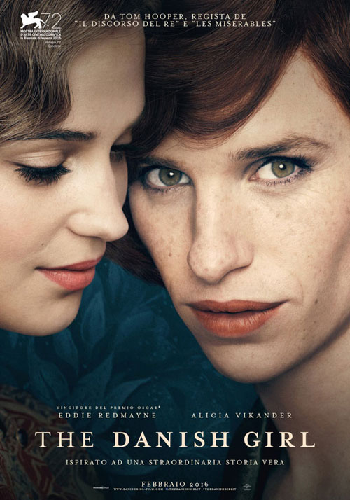 The Danish Girl locandina/poster