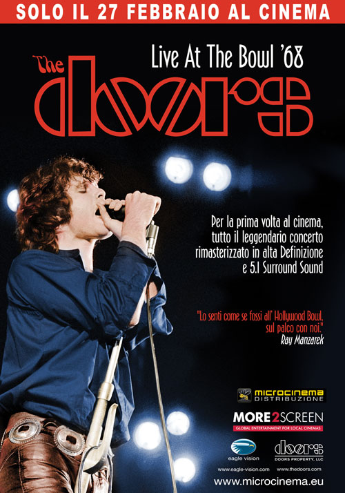 The Doors: Live at the Bowl '68 locandina/poster