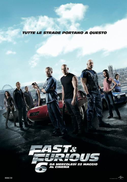 Fast and Furious 6 locandina/poster