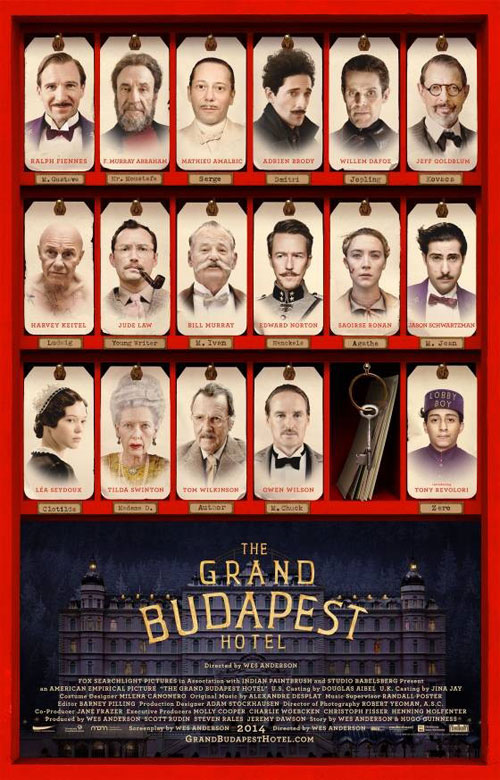 The Grand Budapest Locandina