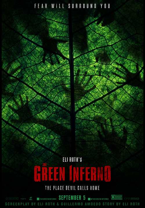 The Green Inferno locandina/poster