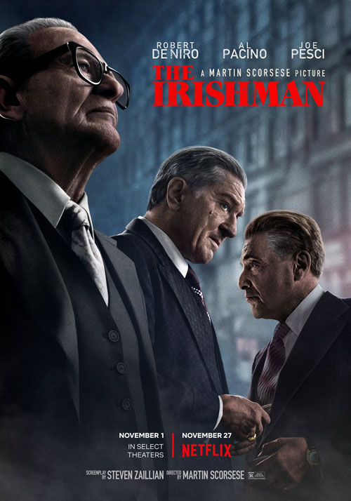 The Irishman locandina/poster