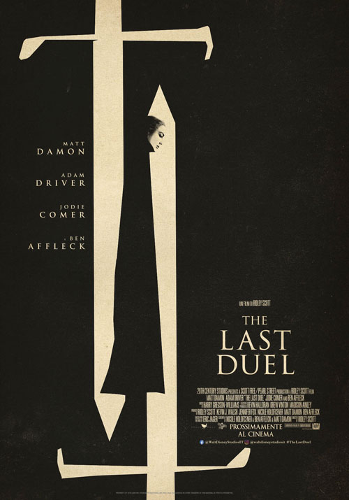 The Last Duel locandina/poster