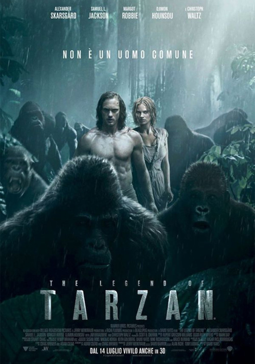 The legend of Tarzan locandina/poster