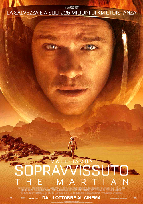 The Martian locandina/poster