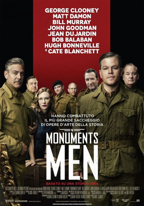 The Monuments Men locandina/poster