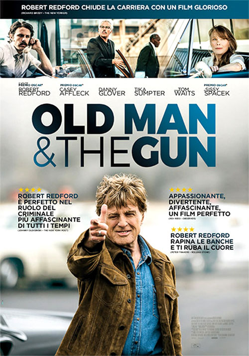 The Old Man and the Gun locandina/poster