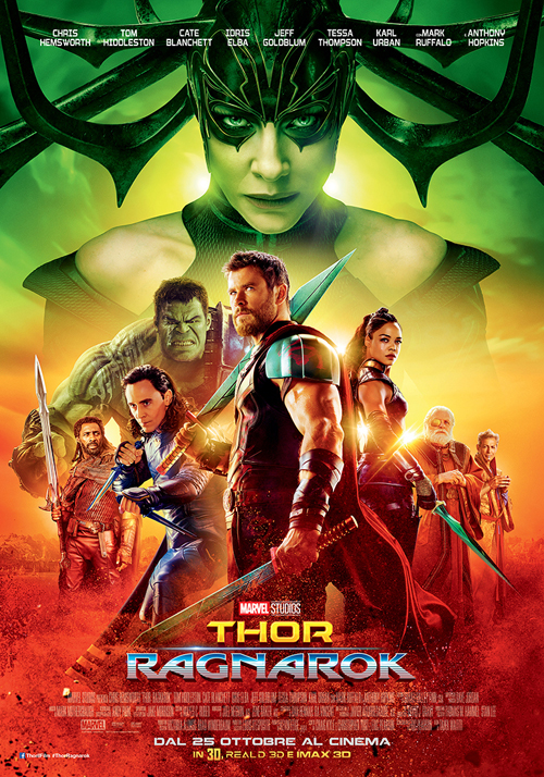 Thor Ragnarok locandina/poster