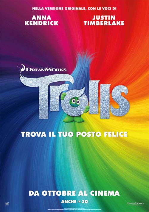 Trolls locandina/poster