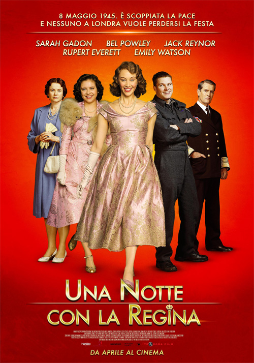 Una notte con la regina locandina/poster