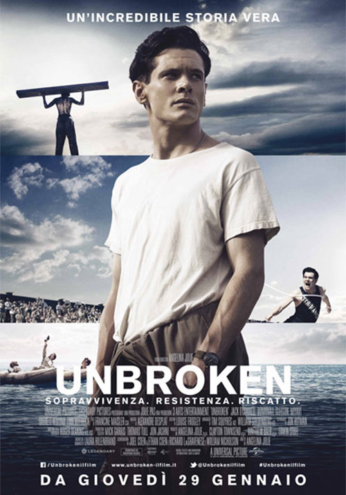 Unbroken locandina/poster