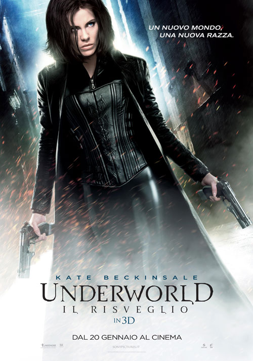 underworld il risveglio 3D locandina/poster