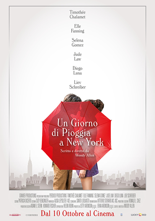 Un giorno di pioggia a New York locandina/poster