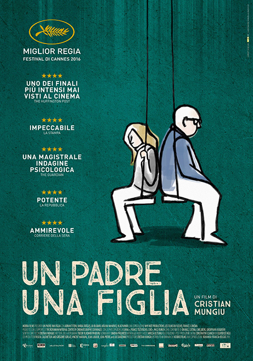 Un padre una figlia locandina/poster