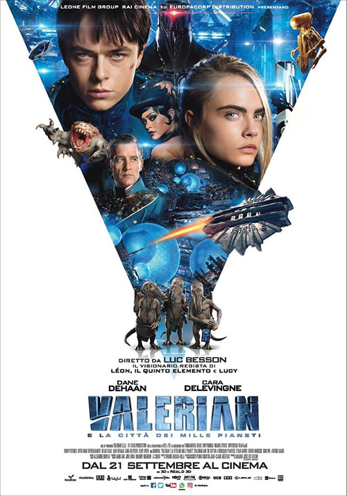 Valerian e la citt dei mille pianeti locandina/poster