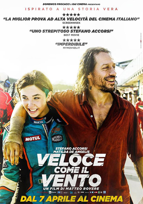 Veloce come il vento locandina/poster