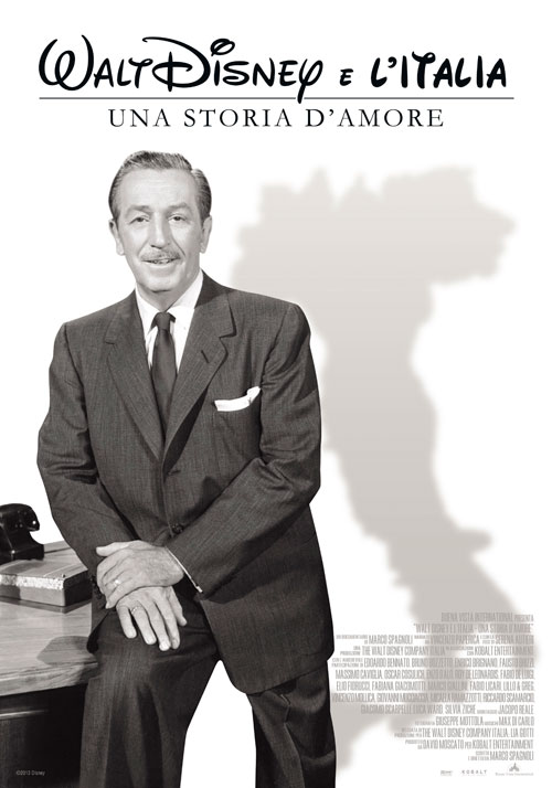 Walt Disney e l'Italia una storia d'amore locandina/poster