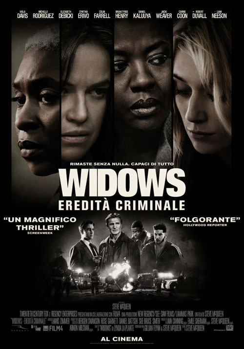 Widows locandina/poster