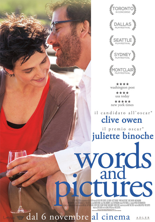 Words and Pictures locandina/poster