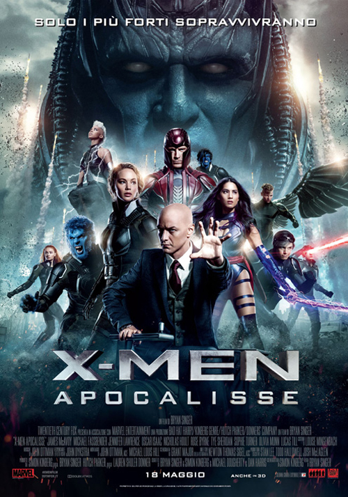 X-Men Apocalisse locandina/poster