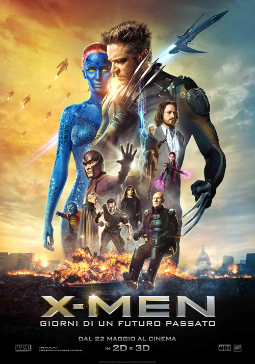 X-Men Giorni di un futuro passato locandina/poster