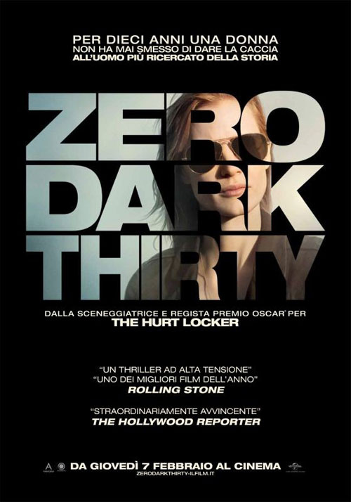 Zero Dark Thirty locandina/poster