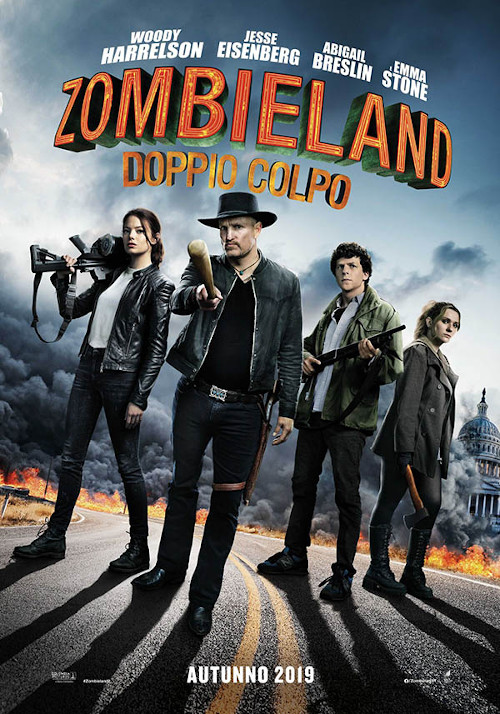 Zombieland Doppio colpo locandina/poster