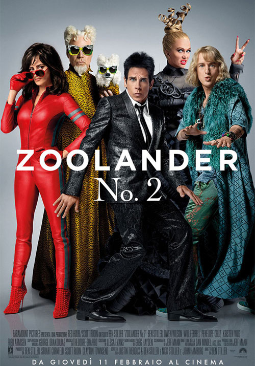 Zoolander 2 locandina/poster